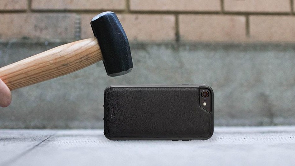 This slim iPhone case uses 'smart material' to shield your phone like a tank