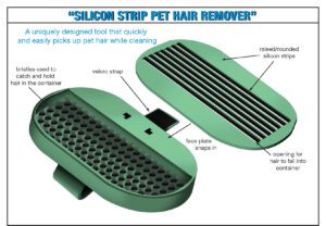 Silicon Strip Pet Hair Remover