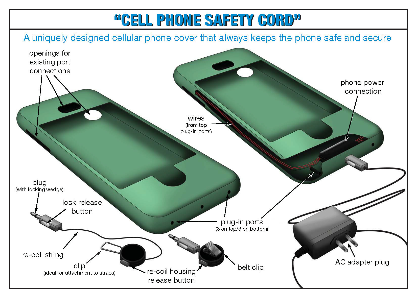 Cell Phone Safety Cord