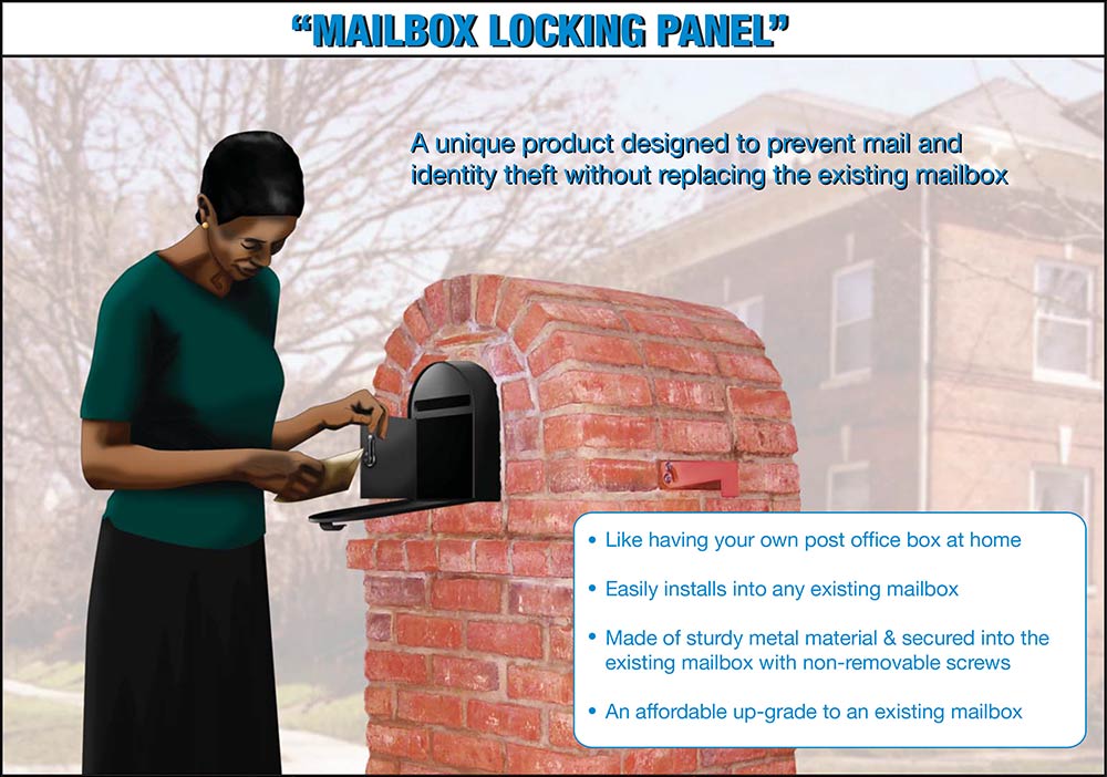 Mailbox Locking Panel