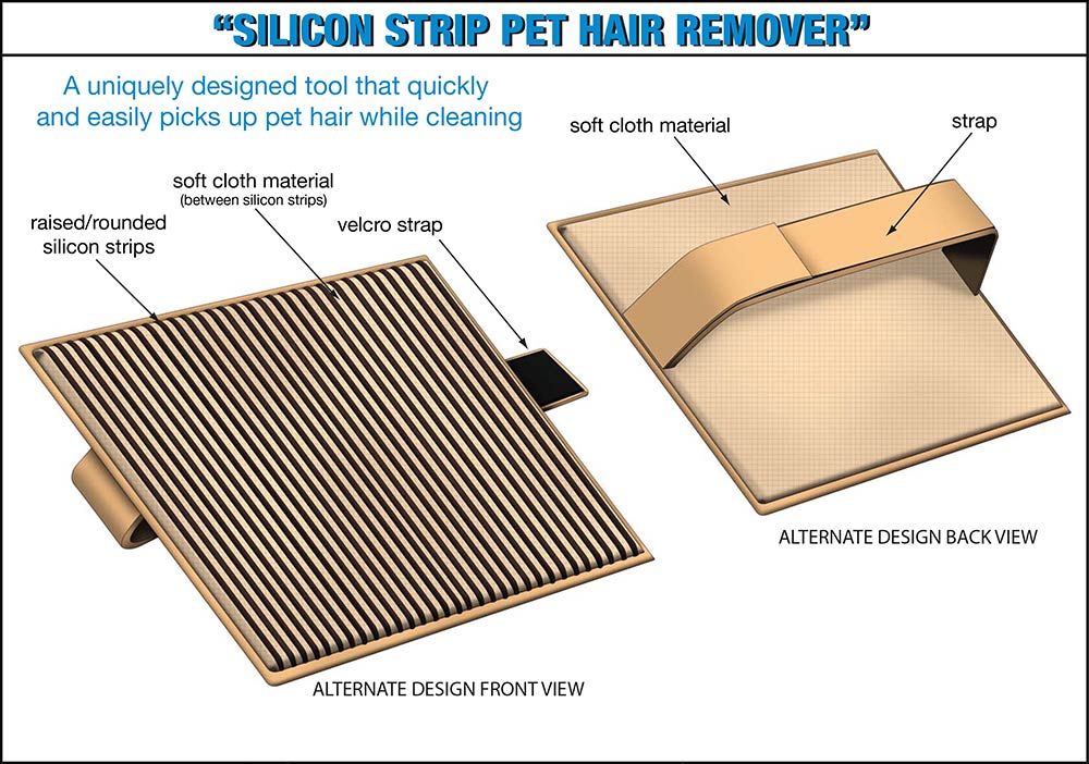 Silicon Strip Pet Hair Remover