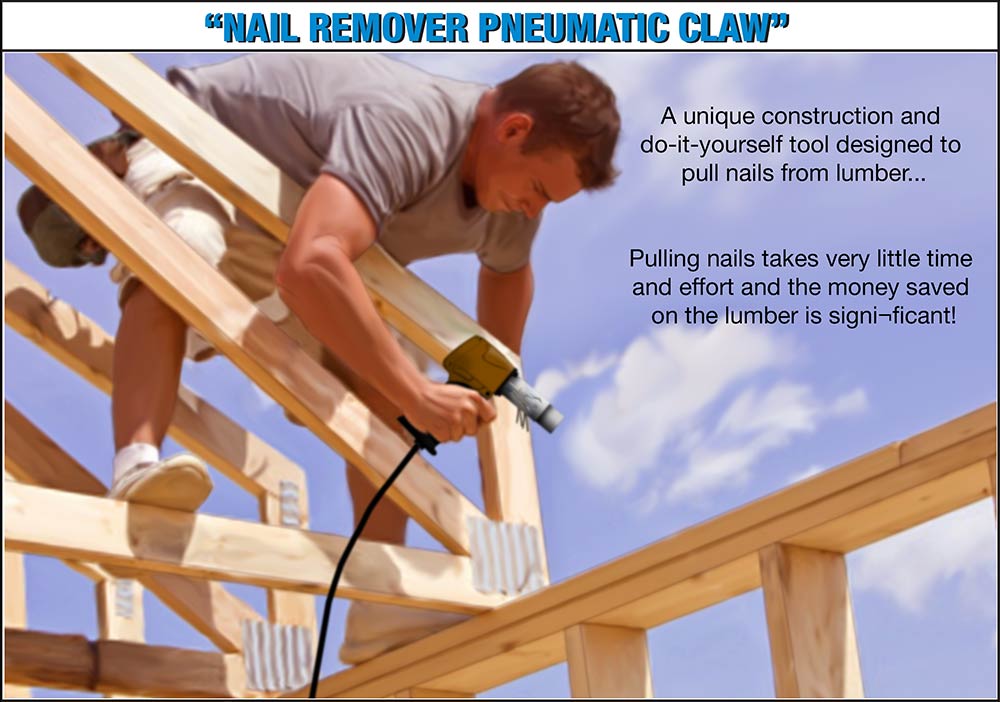 Nail Remover Pneumatic Claw