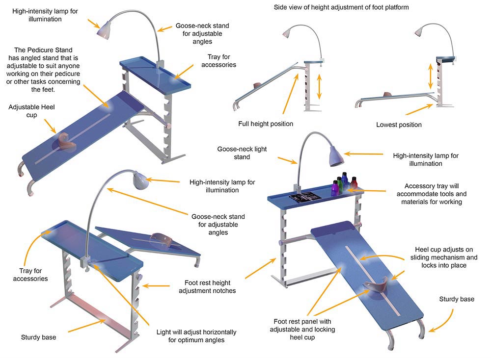 Pedicure Stand