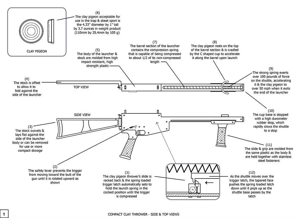 Compact Clay Launcher