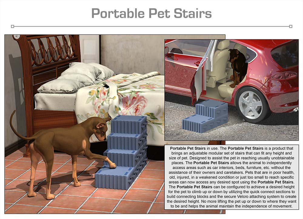 Portable Pet Stairs